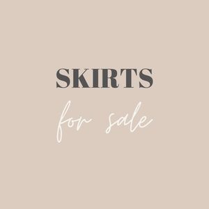 SKIRTS FOR SALE